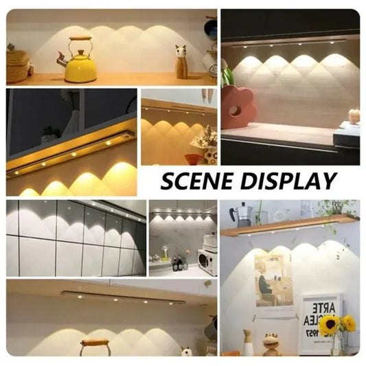 Premium "Cat Eye" Motion Sensor Light (Ultra-Thin & Wireless) - Turn Dark Cabinets into a Luxury Showroom Instantly