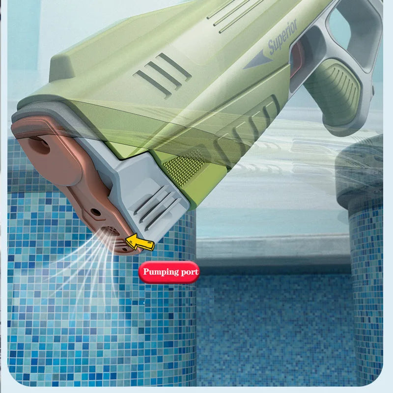 🔫 Electric Water Blaster (43cm) – Power Up Your Water Battles!